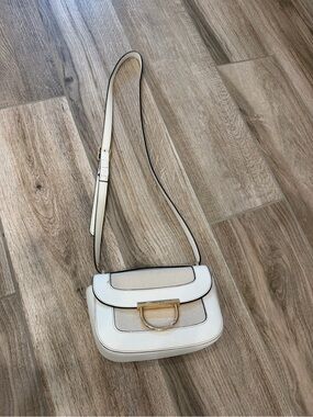 Nine West white crossbody bag